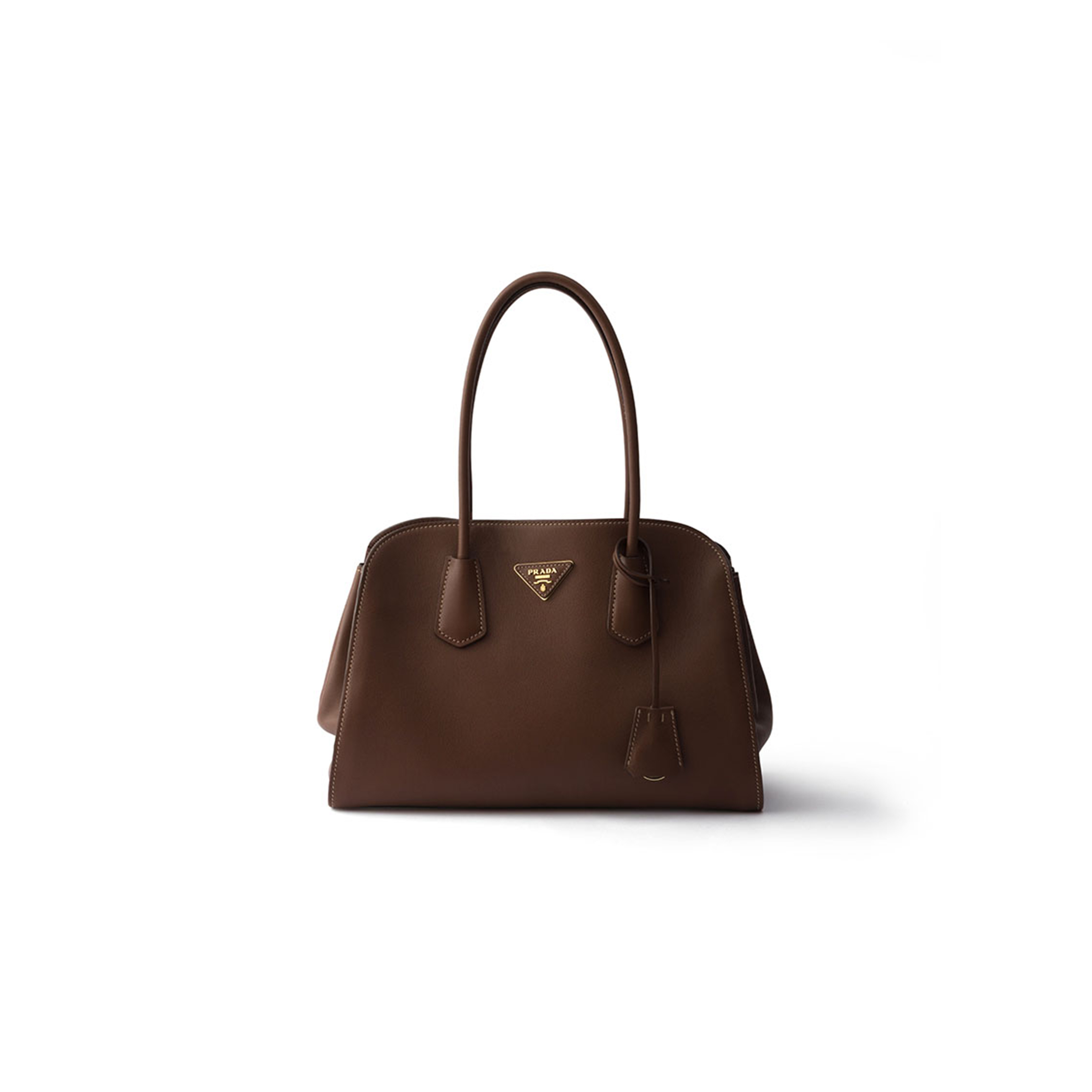 PRADA MEDIUM LEATHER TOTE BAG 1BG606 (34*23*14cm)